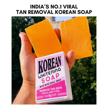 Korean Whitening Soap – Tan Removal Formula