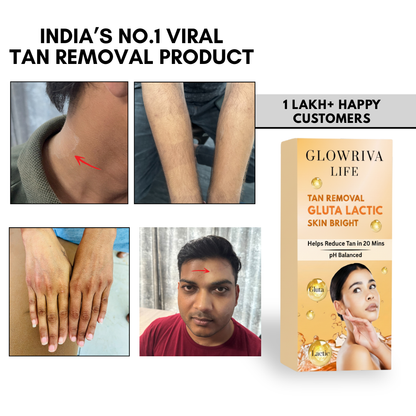 Glowriva life Tan Removal Gluta-Lactic Skin Bright