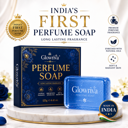 Perfume Soap for Men & Women | Long Lasting Fragrance Bath Soap | Deep Cleansing & Freshness | 100g (Pack of 3)