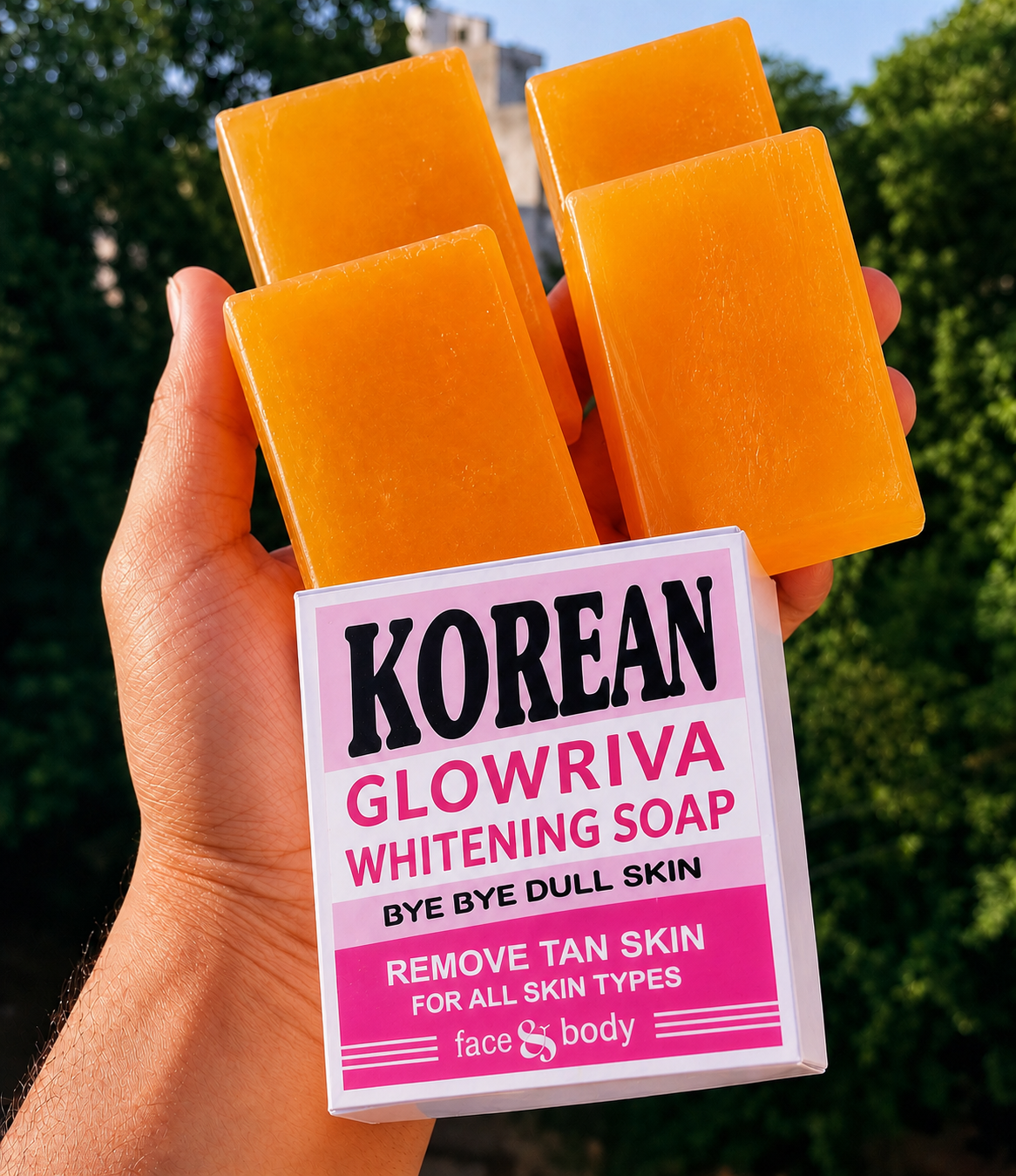 Korean Whitening Soap – Tan Removal Formula
