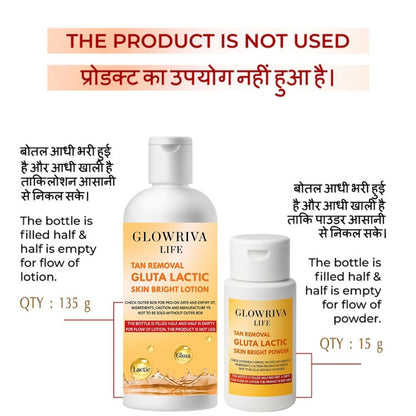 Glowriva life Tan Removal Gluta-Lactic Skin Bright